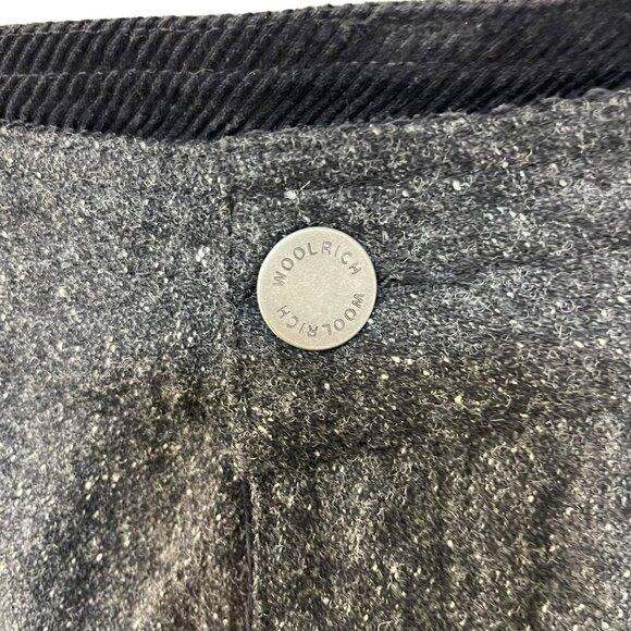 Woolrich Pants Women’s Size 10 Straight Leg Outdoors Gray Wool Silk Blend - Picture 2 of 8